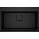 FRANKE Becken KNG 610-73 A Black C Drehknopf Black matt Collect. 114.0747.296