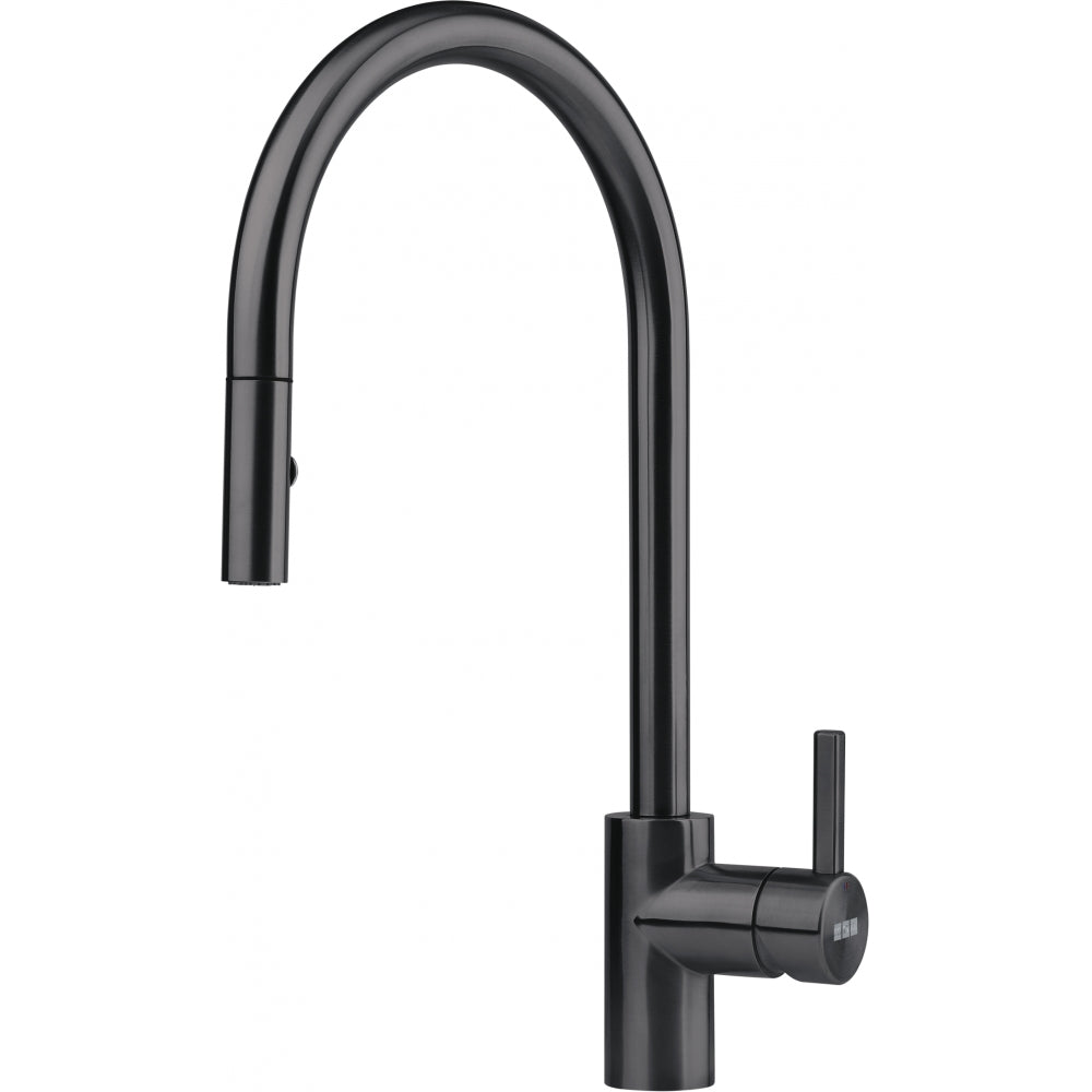 FRANKE Eos Neo J Auszugsbrause Industrial black Seitenbedien. 115.0613.671