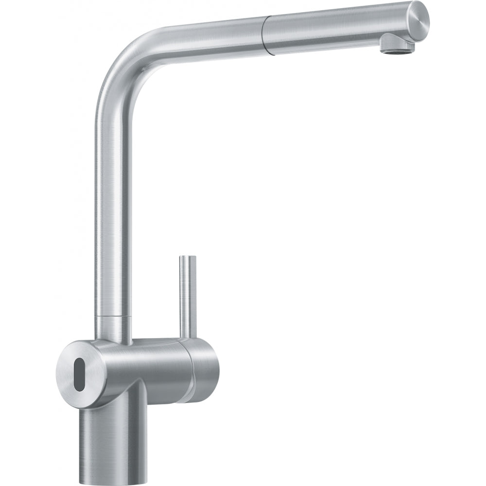 FRANKE Atlas Neo Sensor L Zugauslauf Edelstahl Seitenbedienung 115.0625.523