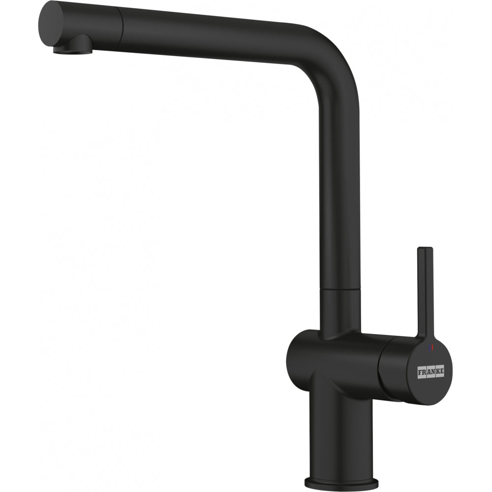 FRANKE Active L Festauslauf Black matt Seitenbedienung 115.0653.371