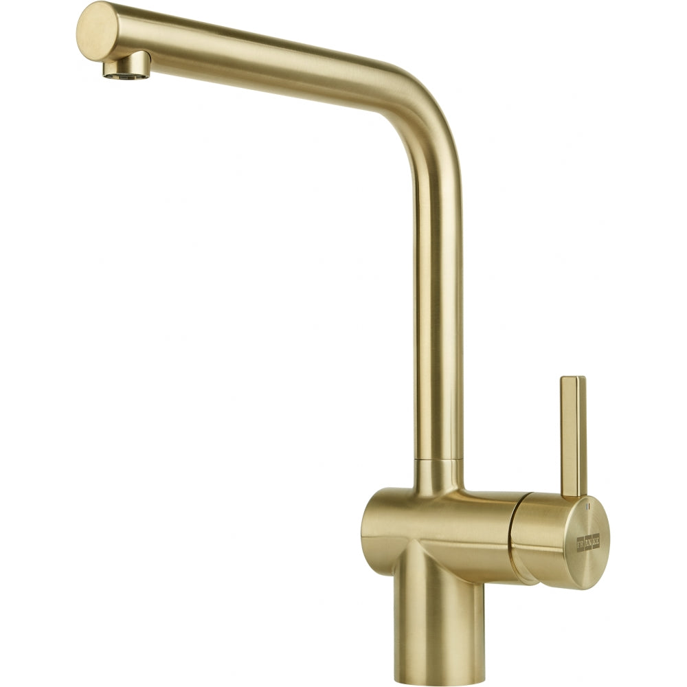 FRANKE Atlas Neo L Festauslauf Gold Seitenbedienung 115.0681.241
