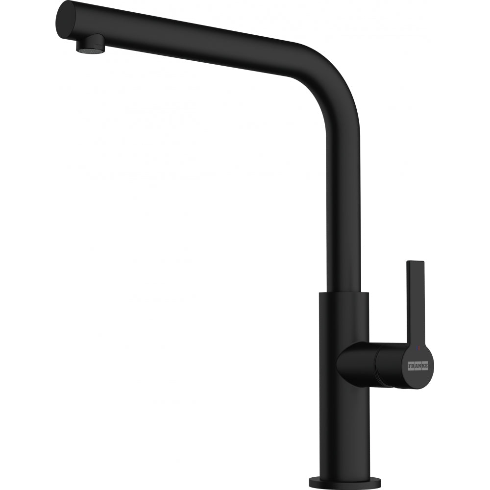FRANKE Maris Slim L Black Matt Fest Auslauf Seitenbedienung 115.0728.391