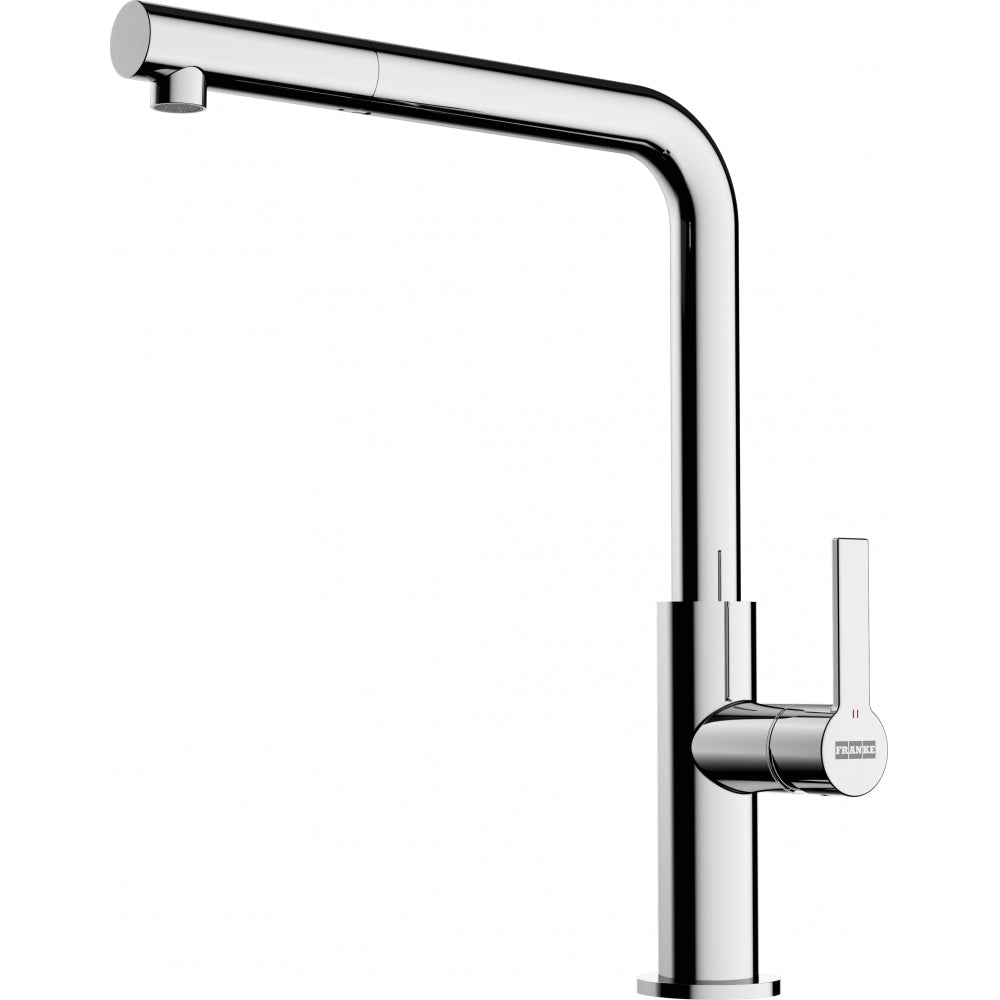 FRANKE Maris Slim L Chrom Zugauslauf Seitenbedienung 115.0728.393