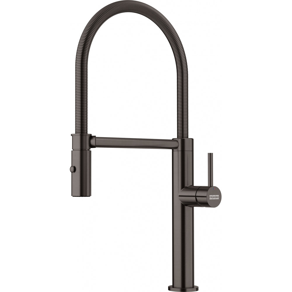 FRANKE Pescara Semi-Pro Anthracite Auszugsbrause Edelstahl PVD 115.0741.722