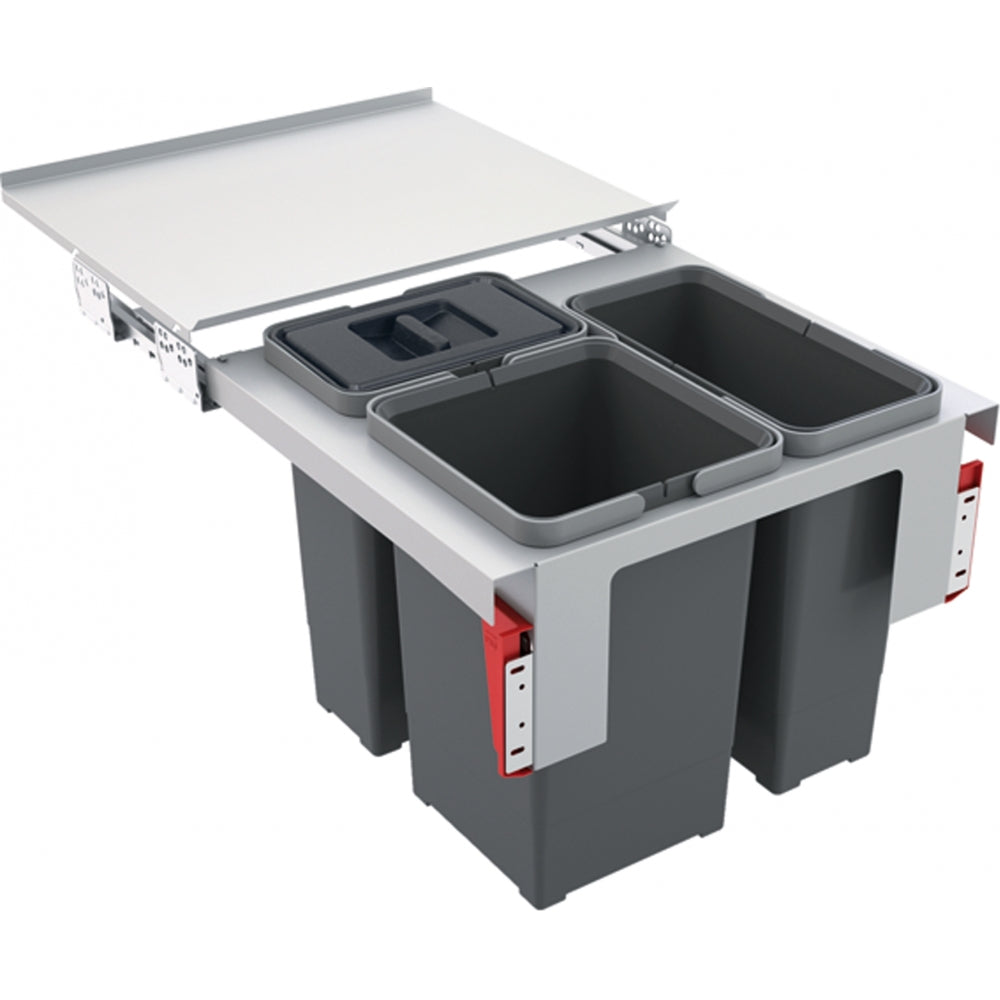 FRANKE Sorter Garbo 50 3fach 2x12 1x8 Frontauszug 121.0200.691