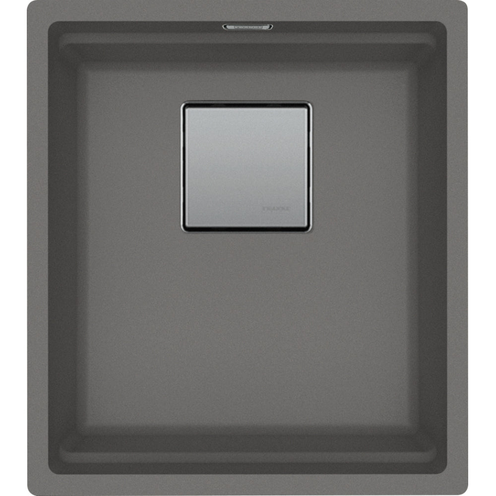 FRANKE Fragranitebecken KNG 110-37 Steingrau Druckknopf Edelstahl 125.0512.452
