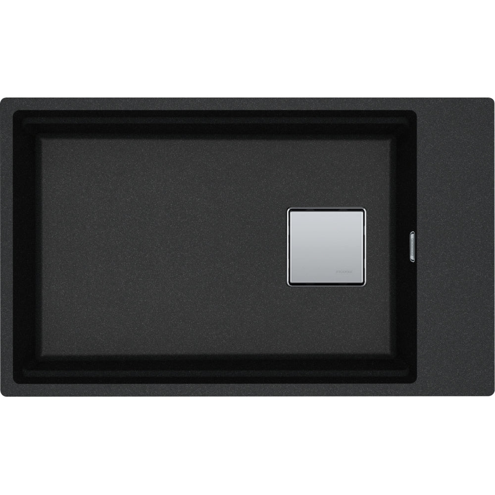 FRANKE Fragranitebecken KNG 110-62 Onyx Druckknopf Edelstahl 125.0512.515