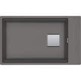 FRANKE Becken KNG 110-62 Steingrau Druckknopf Edelstahl + Zubehör 125.0747.715