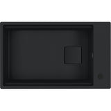 FRANKE Becken KNG 110-62 Matt Black C Collection Drehknopf + Zubehör 125.0747.721