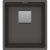 FRANKE Fragranitebecken KNG 110-37 Schiefergrau Druckknopf 125.0715.492