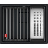 FRANKE Becken KNG 110-52 Matt Black C Collection Drehknopf + Zubehör 125.0747.720