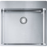 FRANKE Edelstahlbecken BXX 210-50 A Edelstahl Druckknopf Edelstahl 127.0375.342