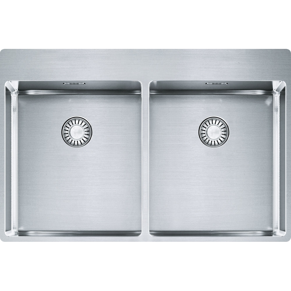 FRANKE Edelstahlbecken BXX220-36-36A  Edelstahl Handbedienung 127.0476.704