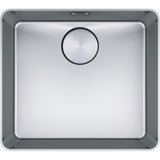 FRANKE Edelstahlbecken MYX 210-45  Edelstahl Handbedienung  127.0625.053