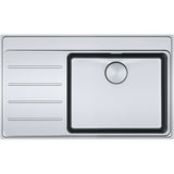 FRANKE Edelstahlspüle MYX 211-86 A  Edelstahl Druckknopf Edelstahl 127.0642.000