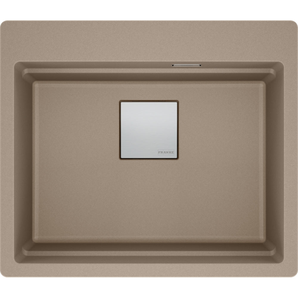 FRANKE Becken KNG 210-53 A Cashmere Druckknopf Edelstahl 135.0747.290