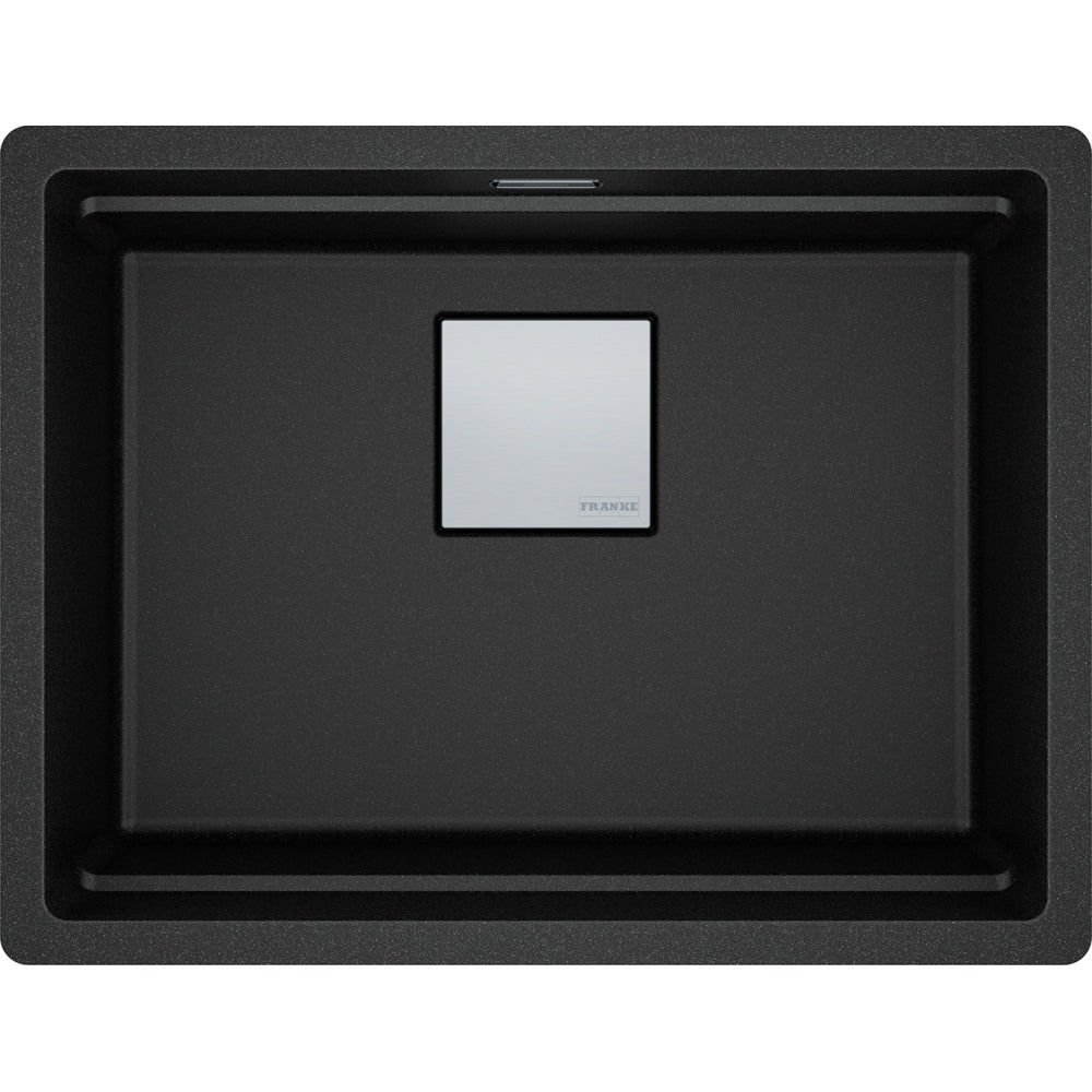 FRANKE Becken KNG 210-53 Onyx Druckknopf Edelstahl 135.0747.292