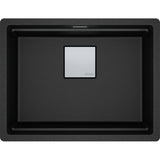 FRANKE Becken KNG 210-53 Onyx Druckknopf Edelstahl 135.0747.292