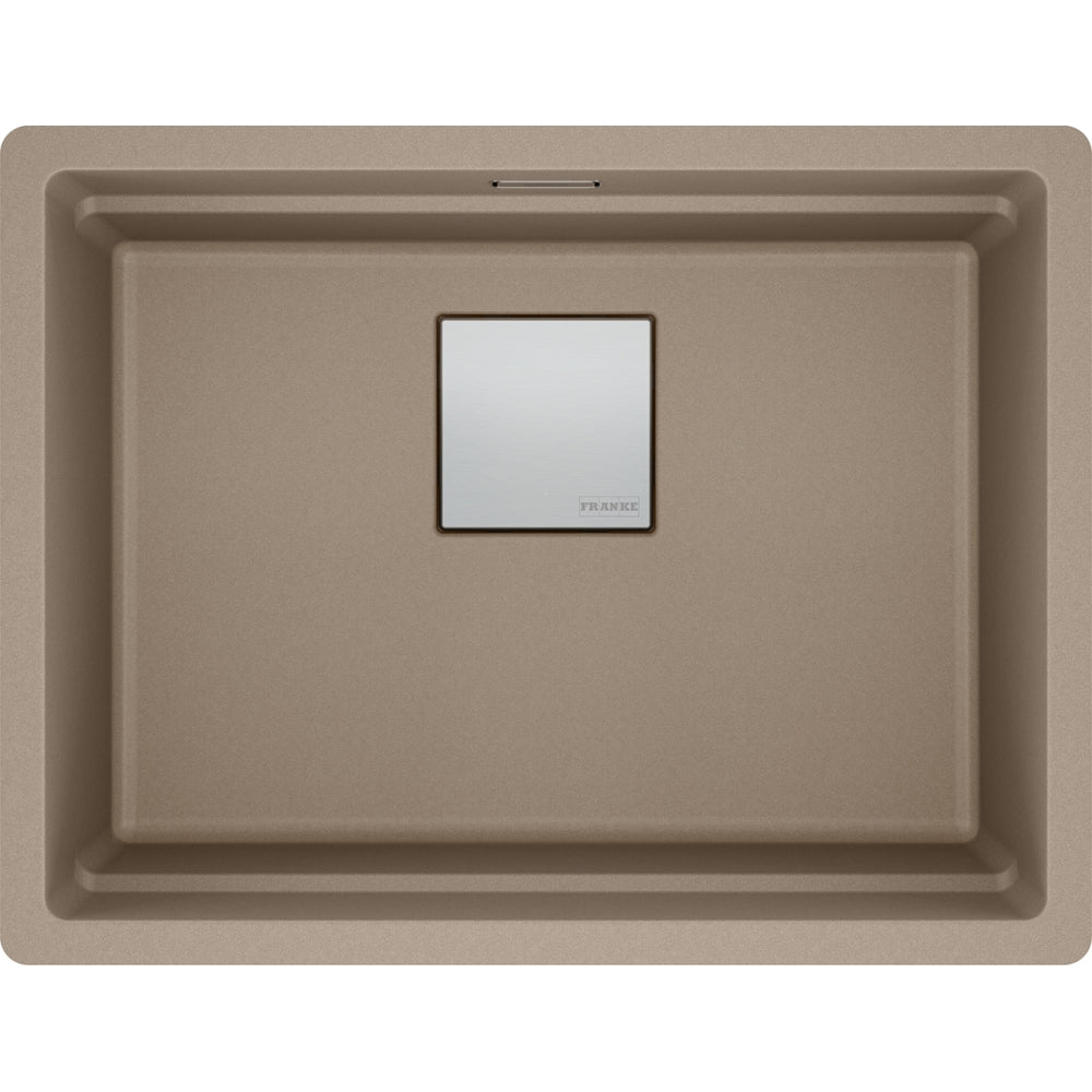 FRANKE Becken KNG 210-53 Cashmere Druckknopf Edelstahl 135.0747.294