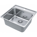 FRANKE Edelstahlbecken BCX 210-51 A Edelstahl Handbedienung  127.0658.795