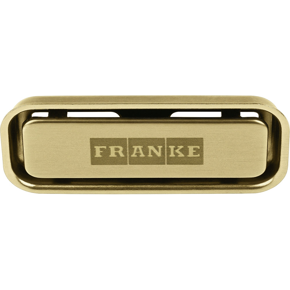FRANKE Eckiger Überlauf Gold PVD 133.0630.111