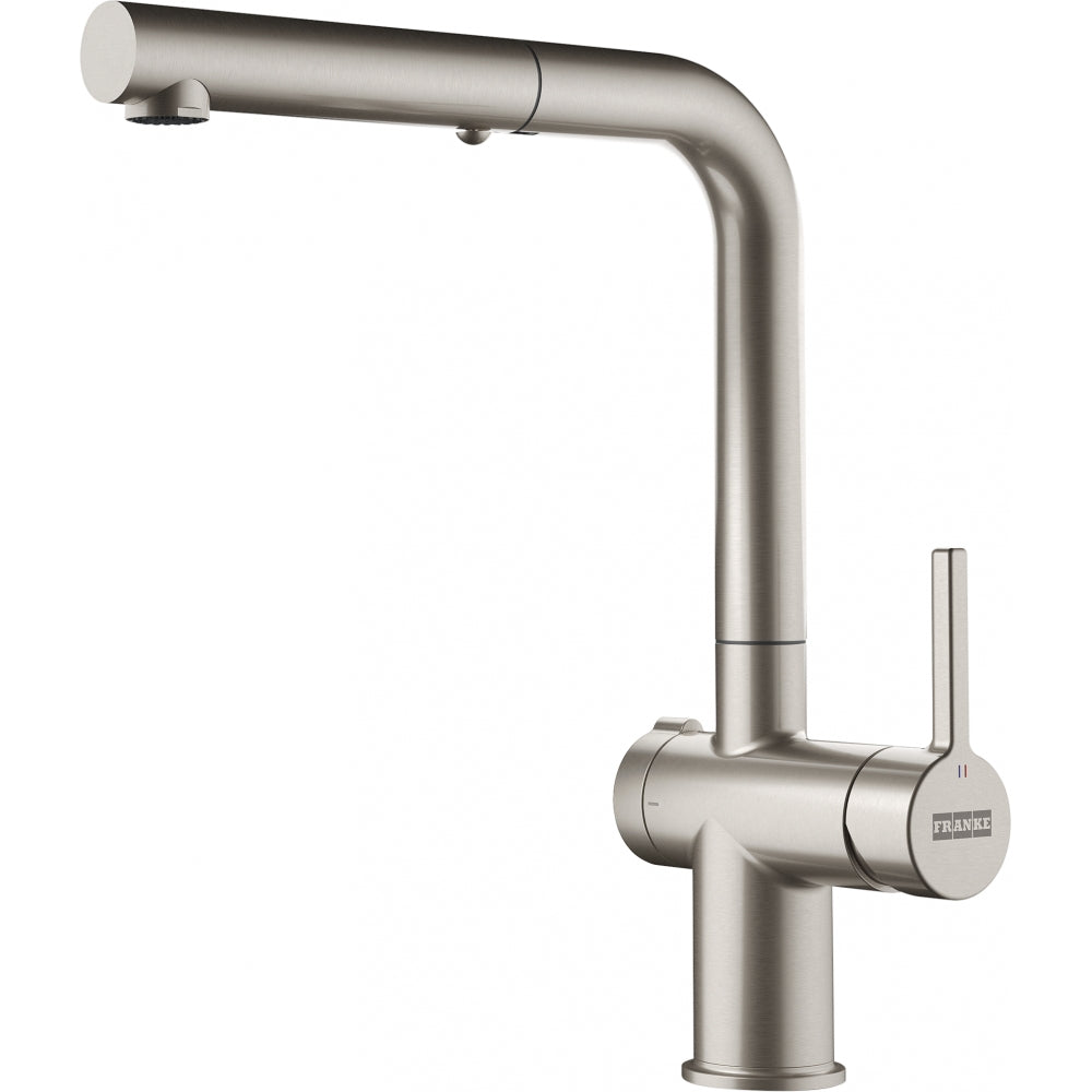 FRANKE Active Twist L Auszugsbrause Edelstahl-Optik Seitenbedien. 115.0653.505