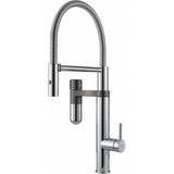 FRANKE Vital Semi-Pro Doppel-Strahl Chrom/Gun Metal Hebel 120.0621.230