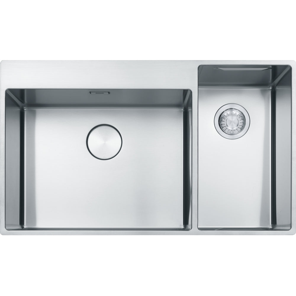 FRANKE Edelstahlbecken BWX220-54-27A  Edelstahl Druckknopf Edelstahl 127.0558.826