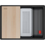 FRANKE Becken KNG 210-53 Onyx Druckknopf Edelstahl 135.0747.292
