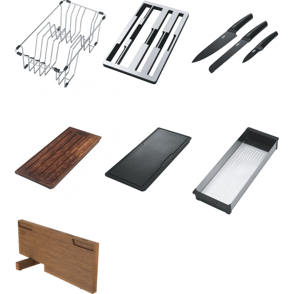 FRANKE Edelstahlbecken BWX220-54-27A  Edelstahl Druckknopf Edelstahl 127.0558.826