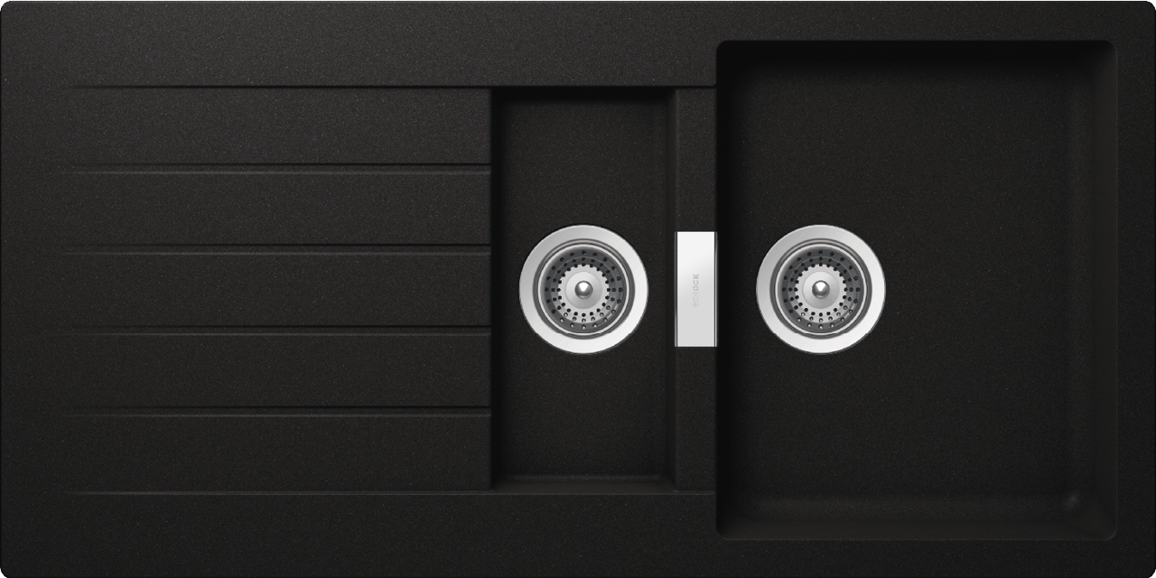 SCHOCK Spüle Auflage Primus D-150-A Cristalite Nero PRID150AGNE