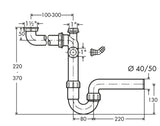 Siphon - Raumschaffer 40mm