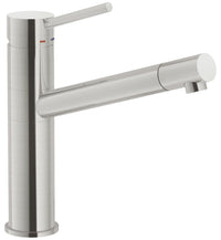 SYSTEMCERAM Armatur Snow Edelstahl finish   10372