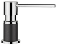 BLANCO LATO Spülmittelspender SILGRANIT-Look zweifarbig anthrazit/chrom 525810