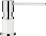 BLANCO LATO Spülmittelspender SILGRANIT-Look zweifarbig silgranitweiß/chrom 525814