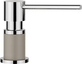 BLANCO LATO Spülmittelspender SILGRANIT-Look zweifarbig tartufo/chrom 525816