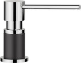 BLANCO LATO Spülmittelspender SILGRANIT-Look zweifarbig silgranitschwarz/chrom 526177