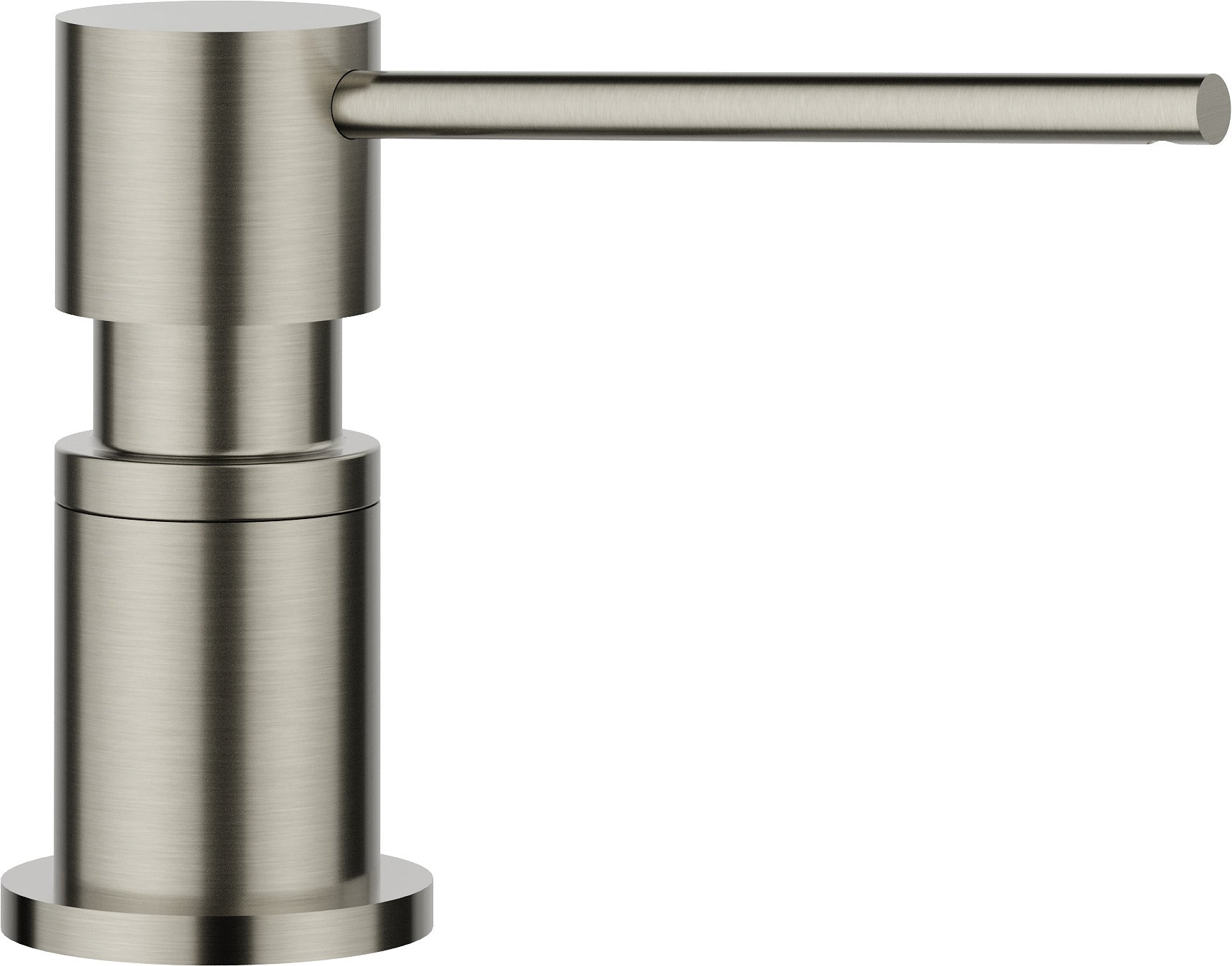 BLANCO LATO Spülmittelspender metallische Oberfläche satin platinum 527721