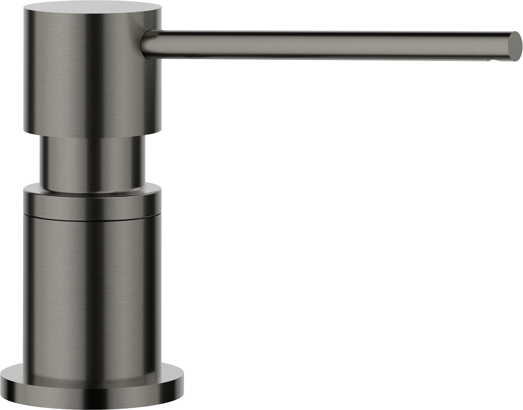 BLANCO LATO Spülmittelspender metallische Oberfläche satin dark steel 527743