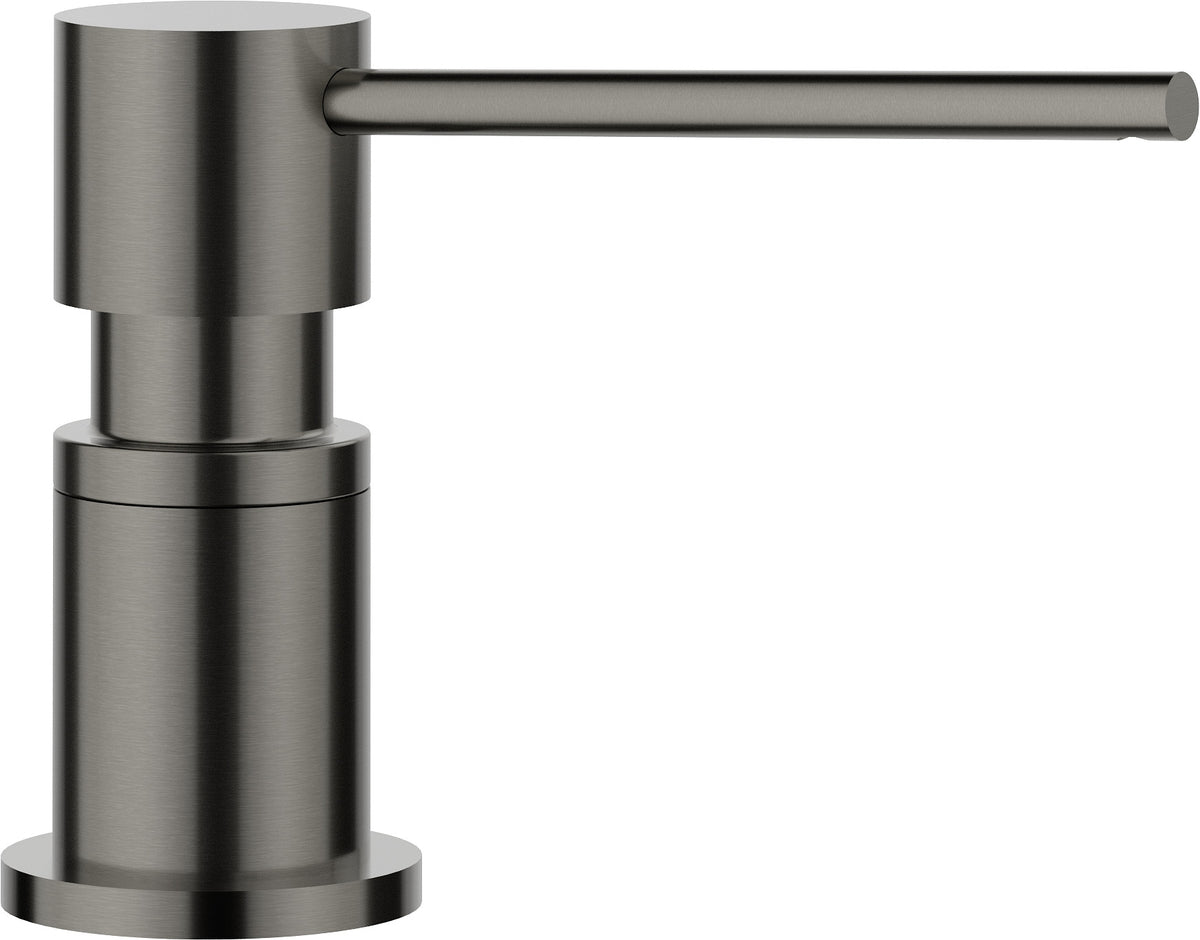 BLANCO LATO Spülmittelspender metallische Oberfläche satin dark steel 527743