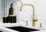 BLANCO LIVIA Spülmittelspender PVD satin gold 526698