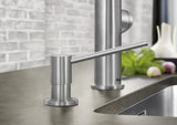 BLANCO TORRE Spülmittelspender metallische Oberfläche satin dark steel 527744