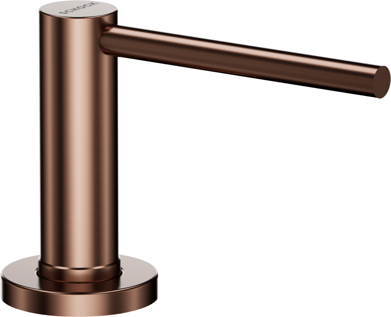 SCHOCK Spülmittelspender SAMO L  Copper brushed 629174COB