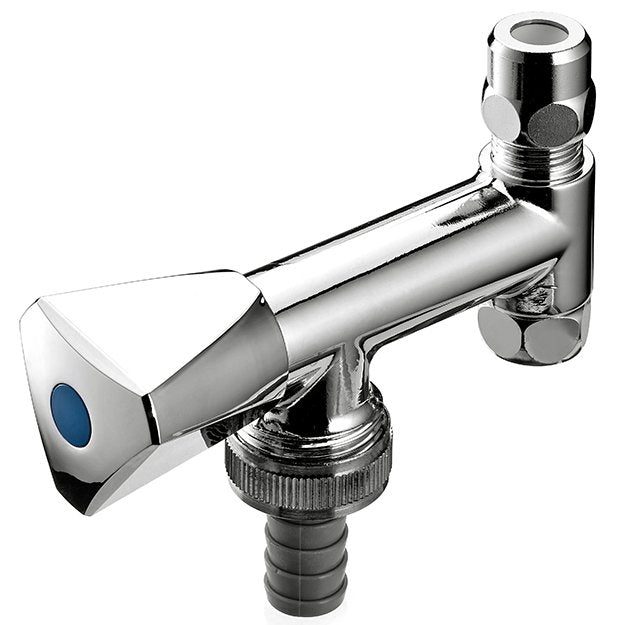 Auslaufventil  3/8" chrom