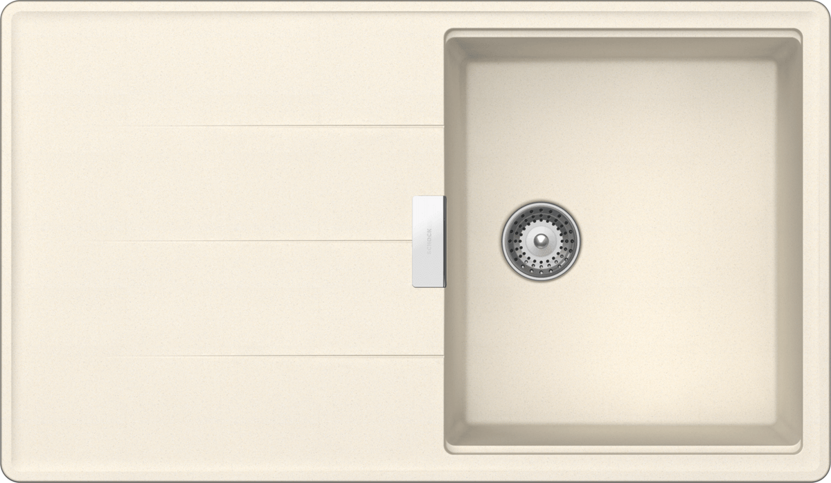 SCHOCK Spüle Unterbau Tia D-100-U Cristadur Magnolia TIAD100UMGL