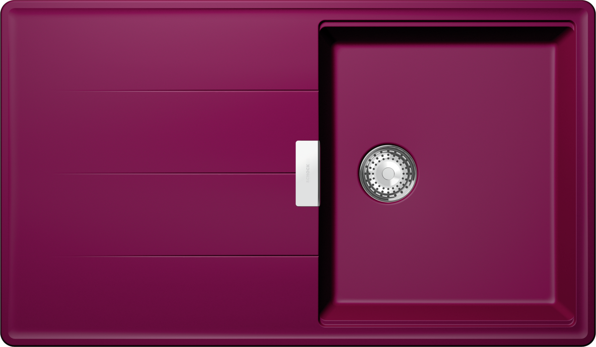 SCHOCK Spüle Auflage Tia D-100-A Cristadur Berry TIAD100ABRY