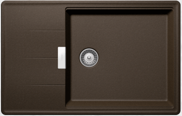SCHOCK Spüle Auflage Tia D-100LS-A Cristadur Bronze TIAD100LSABRO