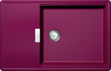SCHOCK Spüle Auflage Tia D-100LS-A Cristadur Berry TIAD100LSABRY