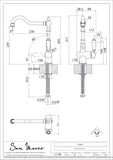 SYSTEMCERAM Armatur Rubi Edelstahlfinish   10312