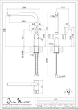SYSTEMCERAM Armatur Sila Chrom 10001